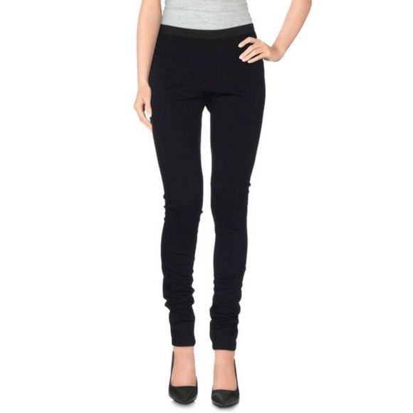 New CHALAYAN EU/IT 38 Black Signature StretchCrepe Leggings - Picture 1 of 6